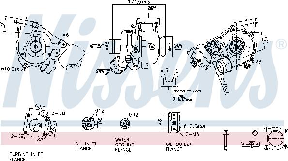 Nissens 93428 - Charger, charging system autospares.lv