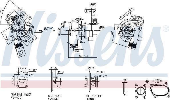 Nissens 93475 - Charger, charging system autospares.lv