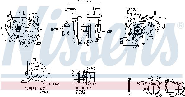 Nissens 93544 - Charger, charging system autospares.lv