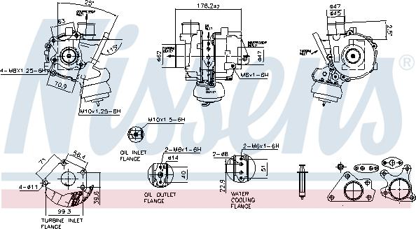 Nissens 93550 - Charger, charging system autospares.lv