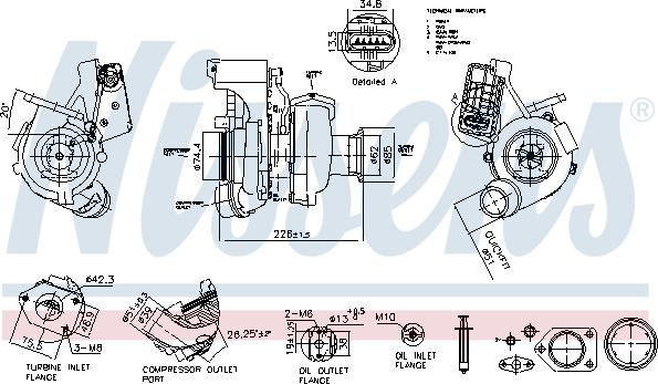 Nissens 93564 - Charger, charging system autospares.lv