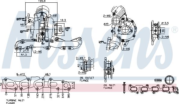 Nissens 93506 - Charger, charging system autospares.lv