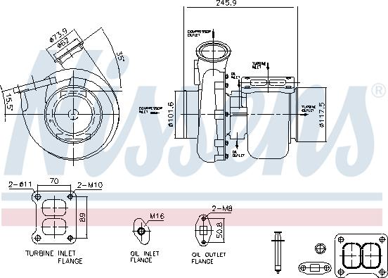 Nissens 93581 - Charger, charging system autospares.lv