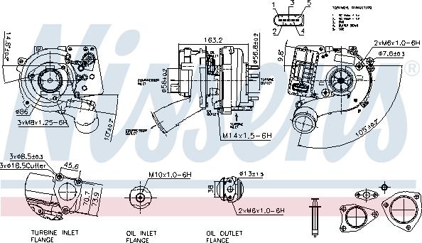 Nissens 93534 - Charger, charging system autospares.lv