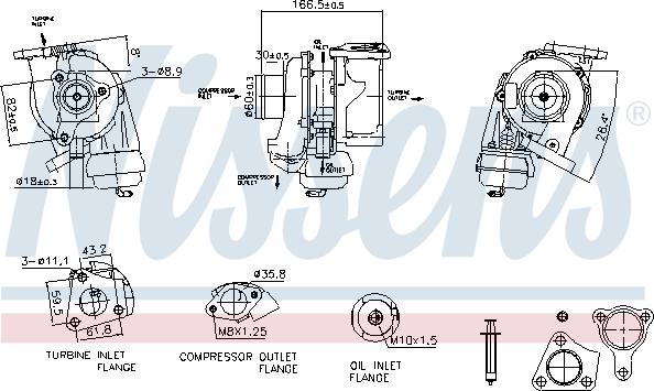 Nissens 93525 - Charger, charging system autospares.lv