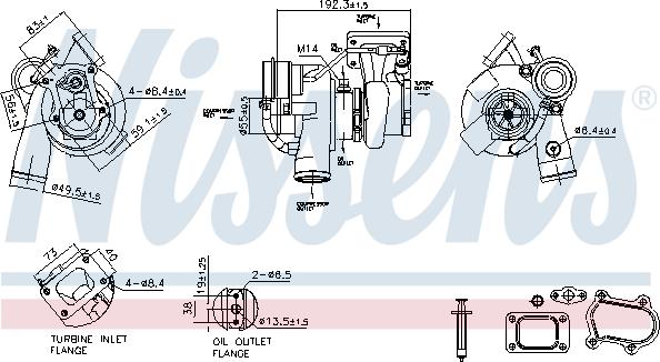 Nissens 93528 - Charger, charging system autospares.lv