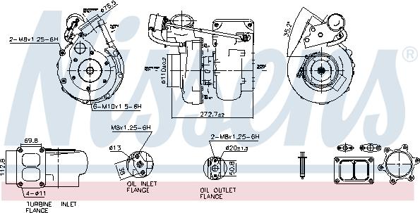 Nissens 93695 - Charger, charging system autospares.lv