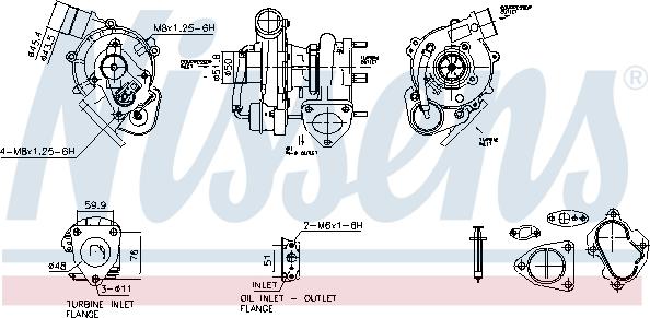 Nissens 93667 - Charger, charging system autospares.lv