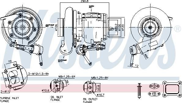 Nissens 93619 - Charger, charging system autospares.lv