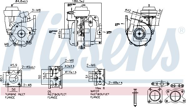 Nissens 93615 - Charger, charging system autospares.lv