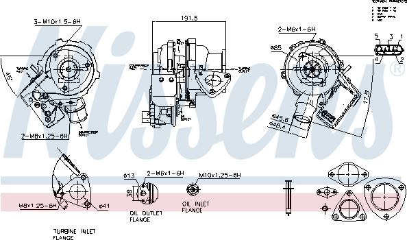 Nissens 93610 - Charger, charging system autospares.lv