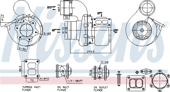 Nissens 93618 - Charger, charging system autospares.lv