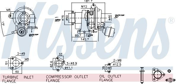 Nissens 93626 - Charger, charging system autospares.lv