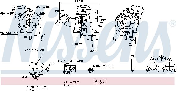 Nissens 93083 - Charger, charging system autospares.lv