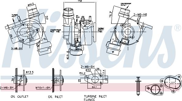 Nissens 93072 - Charger, charging system autospares.lv