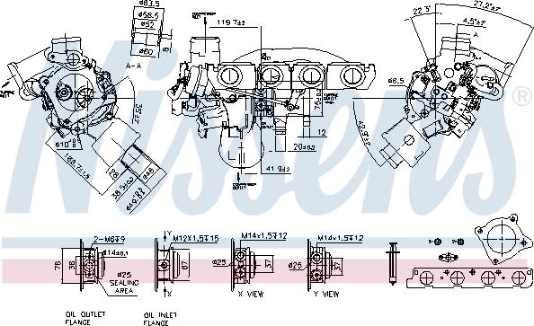 Nissens 93193 - Charger, charging system autospares.lv