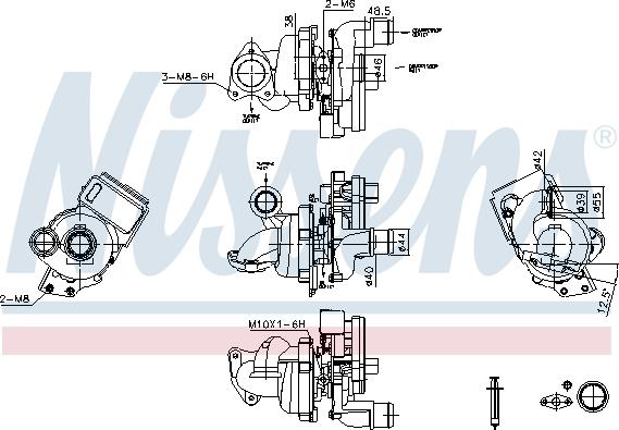 Nissens 93119 - Charger, charging system autospares.lv