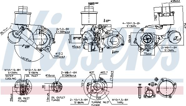 Nissens 93110 - Charger, charging system autospares.lv