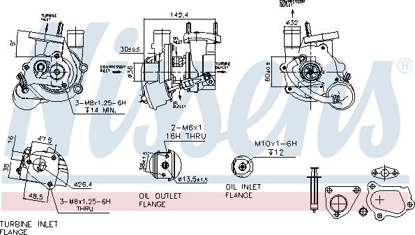 Nissens 93134 - Charger, charging system autospares.lv