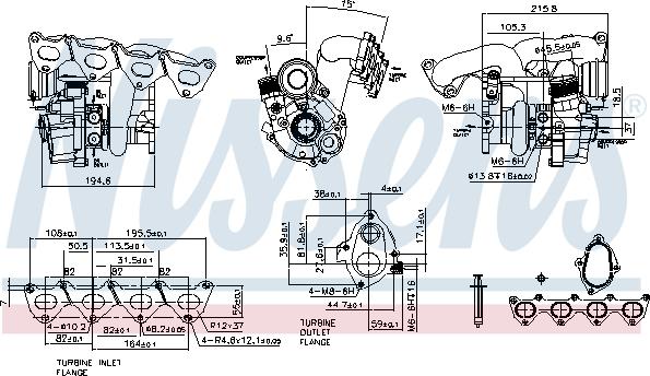 Nissens 93130 - Charger, charging system autospares.lv