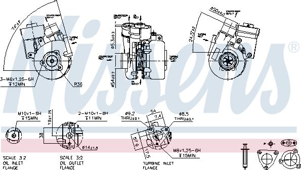 Nissens 93125 - Charger, charging system autospares.lv