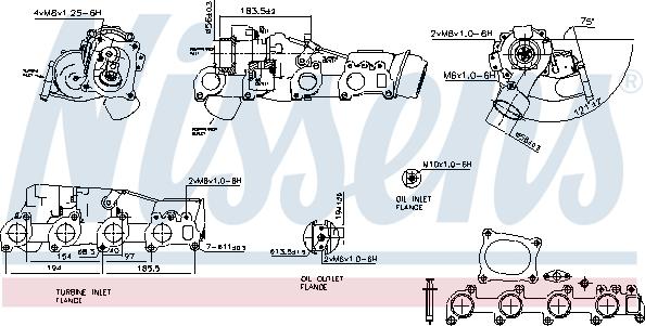 Nissens 93127 - Charger, charging system autospares.lv