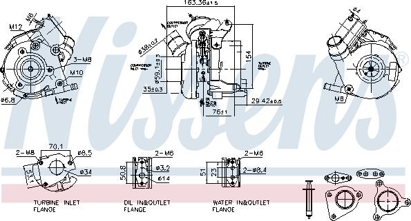 Nissens 93830 - Charger, charging system autospares.lv