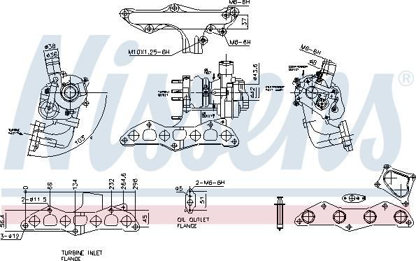 Nissens 93345 - Charger, charging system autospares.lv