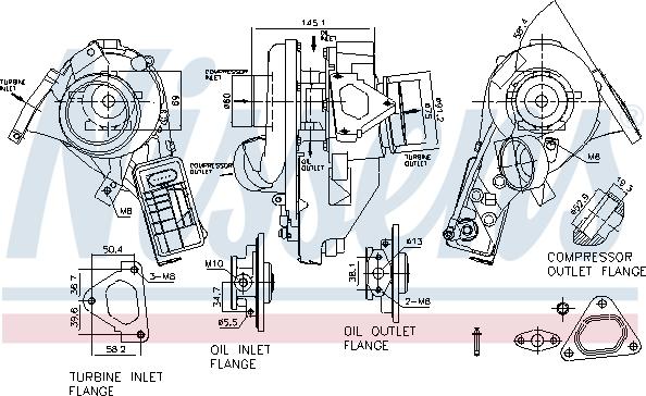 Nissens 93343 - Charger, charging system autospares.lv