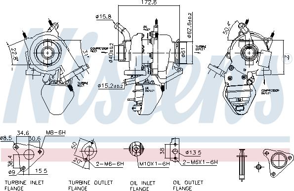 Nissens 93342 - Charger, charging system autospares.lv