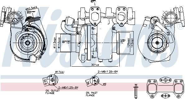 Nissens 93335 - Charger, charging system autospares.lv