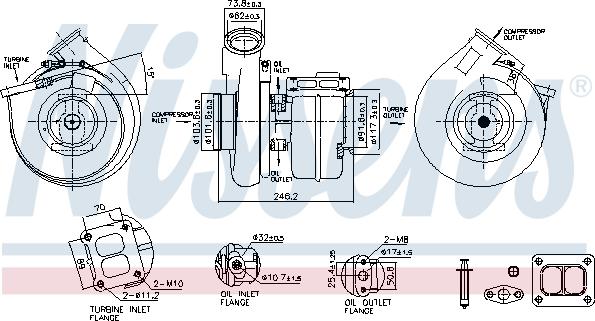 Nissens 93338 - Charger, charging system autospares.lv