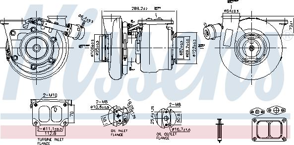 Nissens 93332 - Charger, charging system autospares.lv