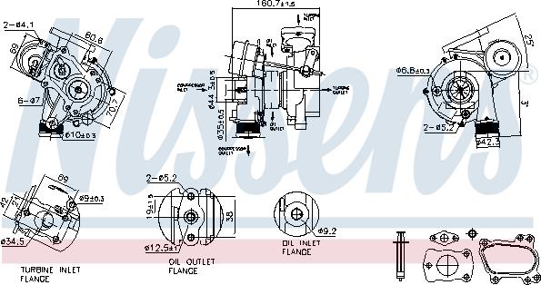 Nissens 93256 - Charger, charging system autospares.lv