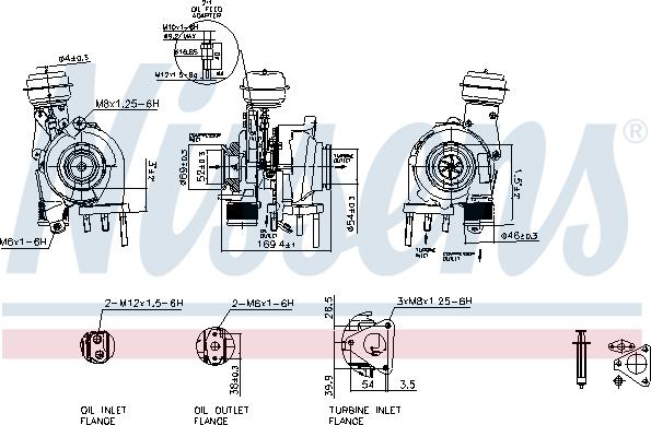 Nissens 93201 - Charger, charging system autospares.lv