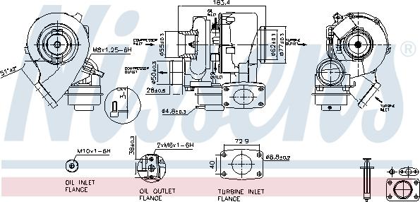 Nissens 93202 - Charger, charging system autospares.lv