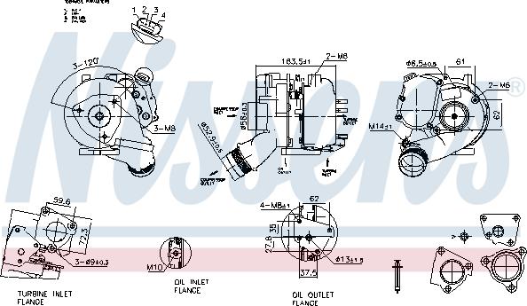 Nissens 93280 - Charger, charging system autospares.lv