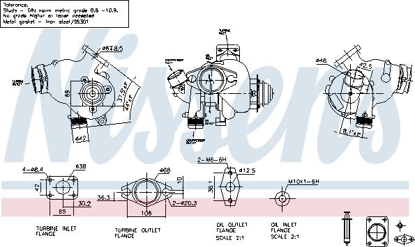 Nissens 93281 - Charger, charging system autospares.lv