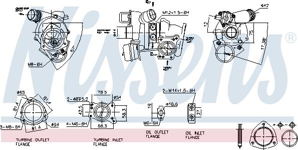 Nissens 93282 - Charger, charging system autospares.lv