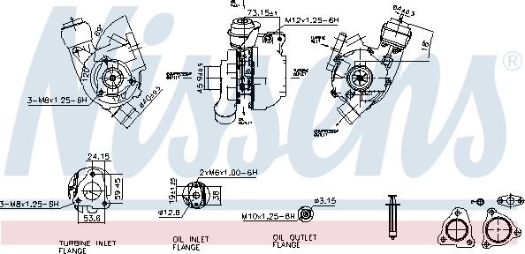 Nissens 93224 - Charger, charging system autospares.lv