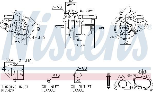 Nissens 93732 - Charger, charging system autospares.lv