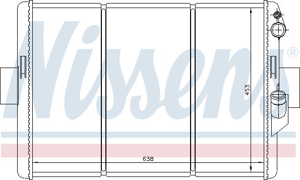 Nissens 698488 - Radiator, engine cooling autospares.lv