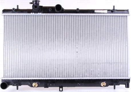 Nissens 64114 - Radiator, engine cooling autospares.lv