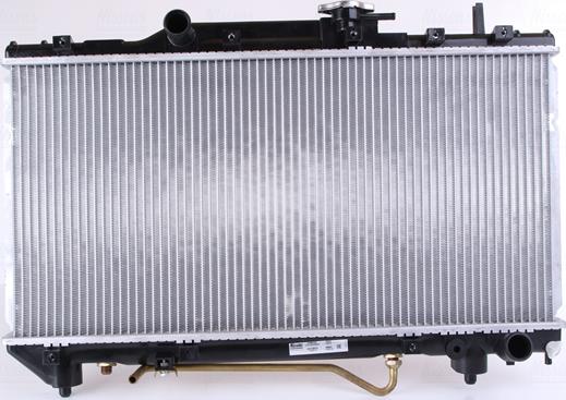 Nissens 64802A - Radiator, engine cooling autospares.lv