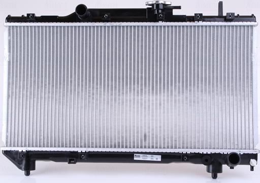 Nissens 64837A - Radiator, engine cooling autospares.lv