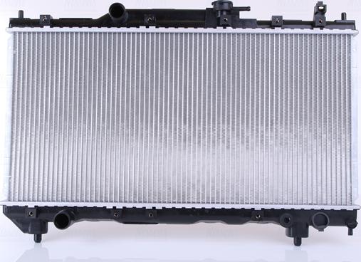 Nissens 64781A - Radiator, engine cooling autospares.lv