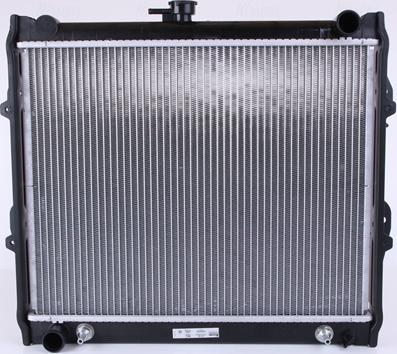 Nissens 64728 - Radiator, engine cooling autospares.lv