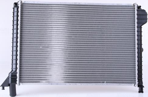 Nissens 65517 - Radiator, engine cooling autospares.lv