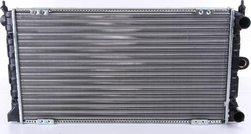 Nissens 652611 - Radiator, engine cooling autospares.lv