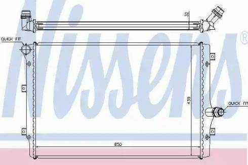 TEMPEST TP.15.65.281A - Radiator, engine cooling autospares.lv